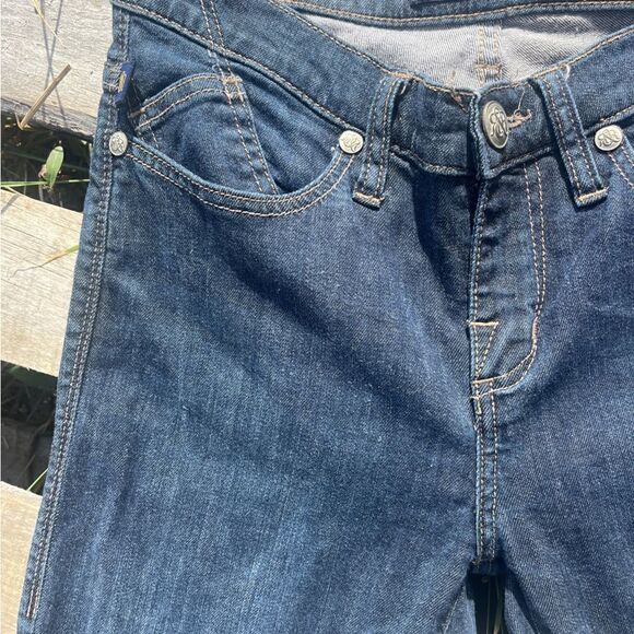 🤠Rock & Republic Berlin bleach dipped jeans size 6M - Picture 3 of 9